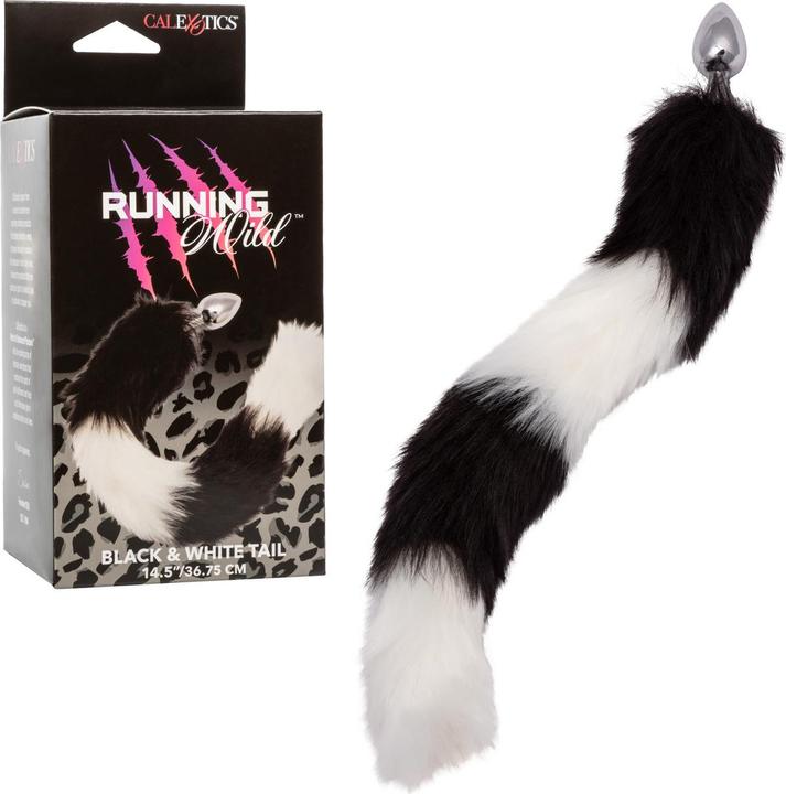 Produktbild CalExotics Running Wild™ Black & White Tail