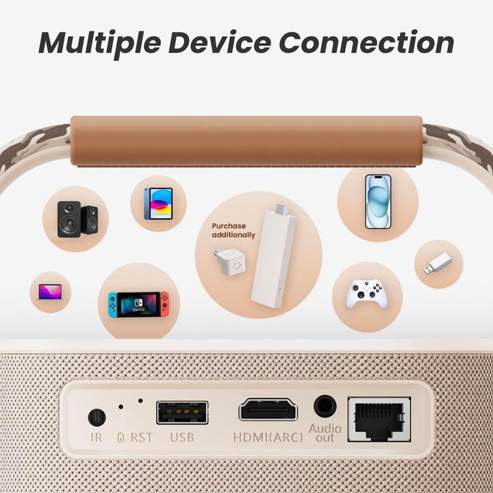 Produktbild Yaber Beamer Outdoor (Full HD, 450 lm)