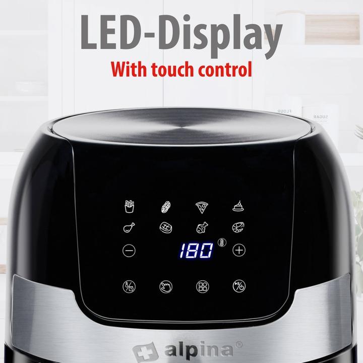 Produktbild alpina Air Fryer 230V 3.5L 1400W digi