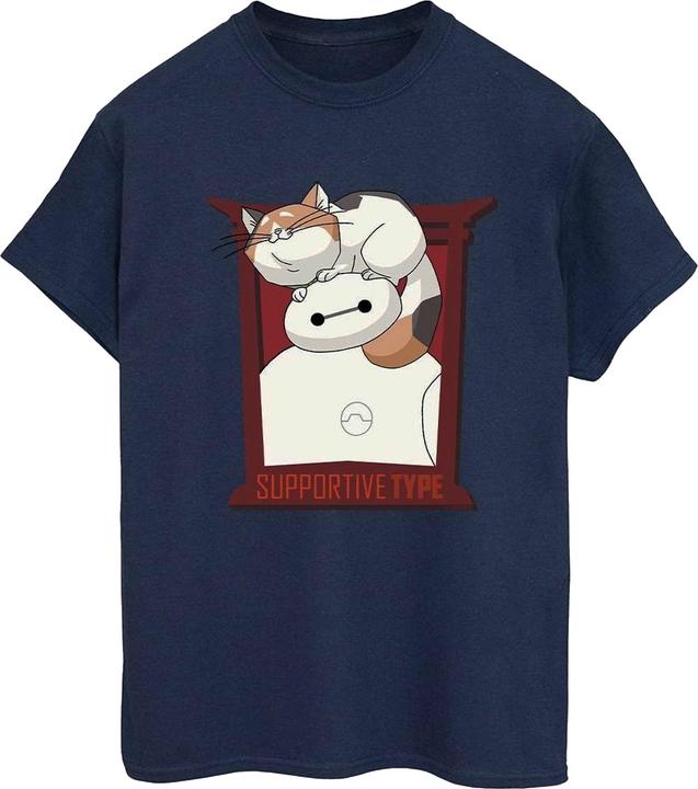 Immagine prodotto Disney Big Hero 6 Baymax Frame Support Maglietta Ampia Donna (3XL)