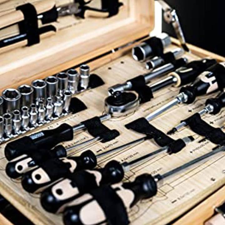 Actual product image Mannesmann Toolbox (108 pieces)