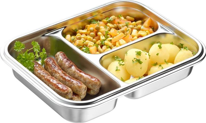 Actual product image Westmark Edelstahl Lunch Box/ Frischhaltedose, geteilt, 280 28...