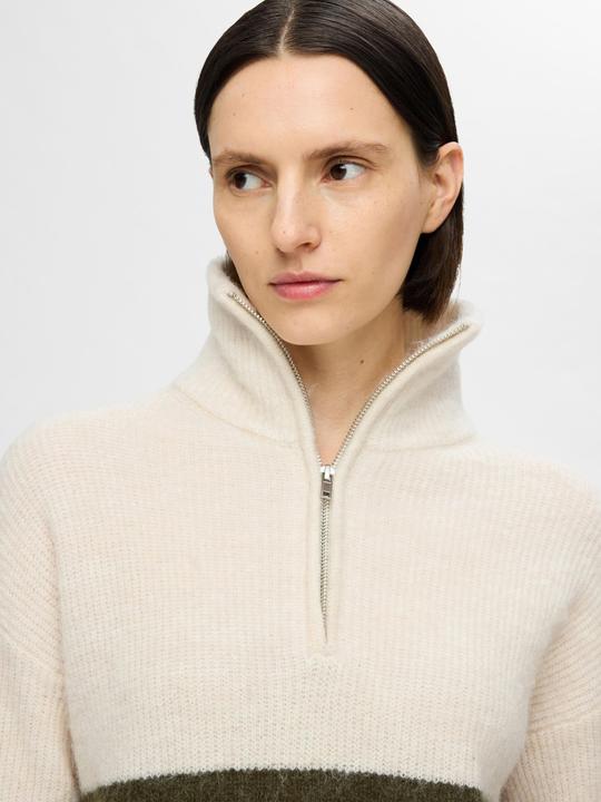 Immagine prodotto Selected Femme Maglia con mezza zip (L)