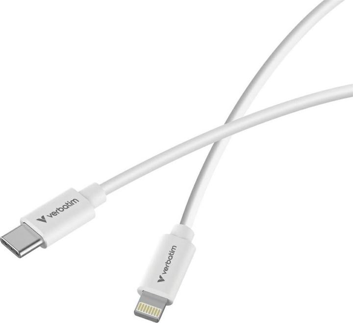 Produktbild Verbatim Kable Sync & Charge USC-C do Lightning essentials 27W czarny / biały 2szt. 32392 (1 m, USB 2.0, 27 W)