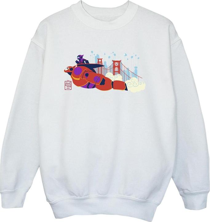 Produktbild Disney Big Hero 6 Baymax Hiro Bridge Sweatshirt Jungen (116)