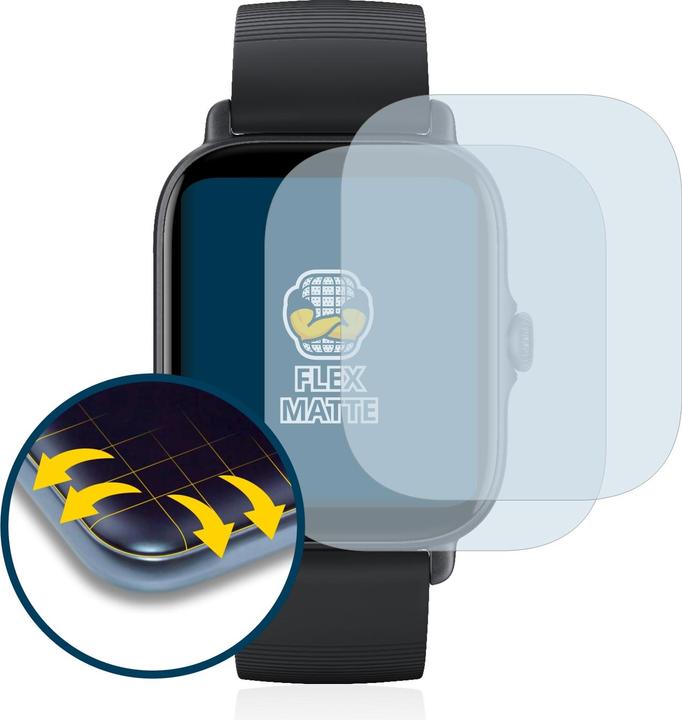 Actual product image BROTECT Full-Cover Protector Matte (Amazfit GTS 3)