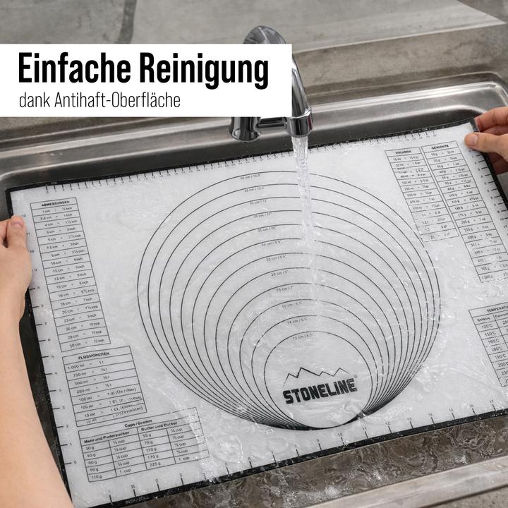 Produktbild Stoneline Silikon-Backmatte 60 x 40 cm (45.30 x 5.60 cm)