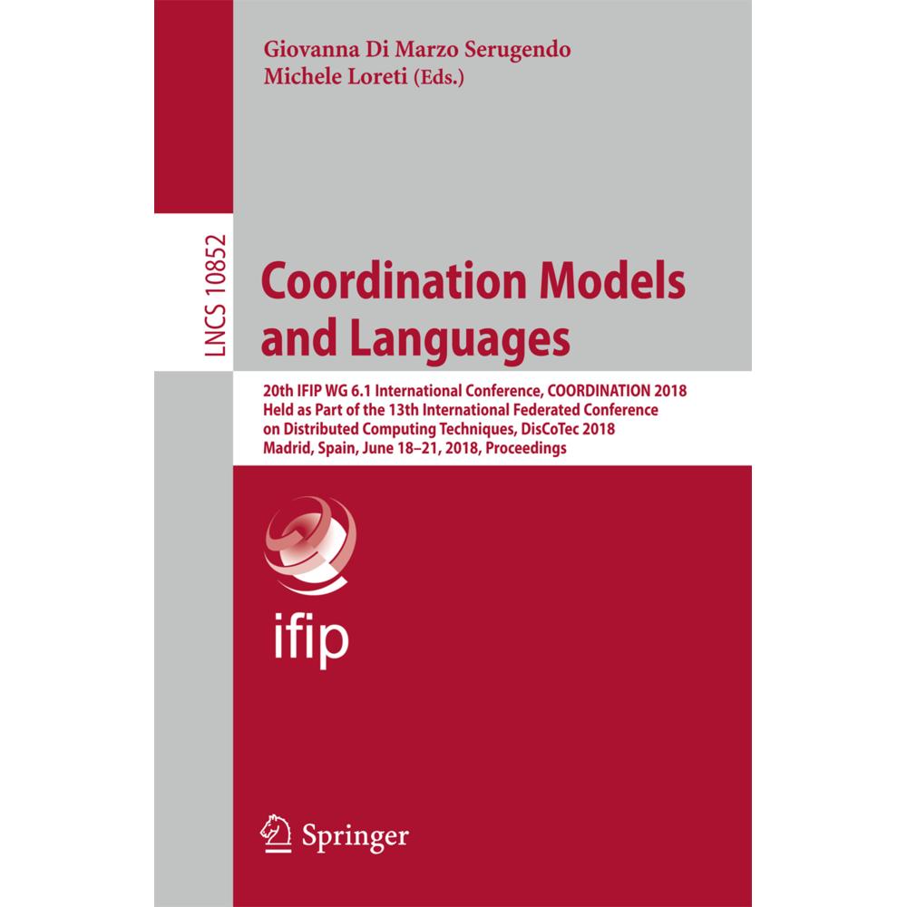 Coordination Models and Languages, Fachbücher von Michele Loreti, Giovanna Di Marzo Serugendo