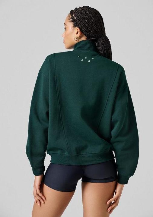 Produktbild CASALL Comfy Full Zip Sweater, green (XS)