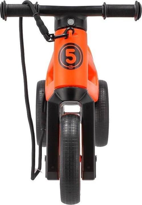 Productafbeelding Funny Wheels Leuning Grappige Wielen Ruiter Oranje Zonsondergang