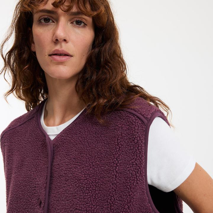 Produktbild La Redoute Collections Ärmellose Oversize-Weste aus Sherpa (M, L)