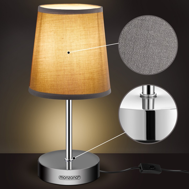 Produktbild Monzana Nachttischlampe (E14)