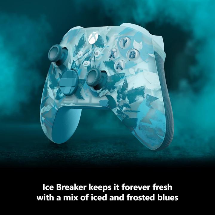 Productafbeelding Microsoft Xbox draadloze controller - IJsbreker speciale editie (Xbox serie S, Android, iOS, Xbox One S, PC, Xbox serie X)
