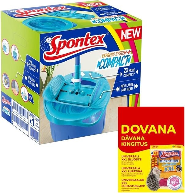 Productafbeelding Spontex Set Vloerreiniging Spontexw/Cadeaudoekje