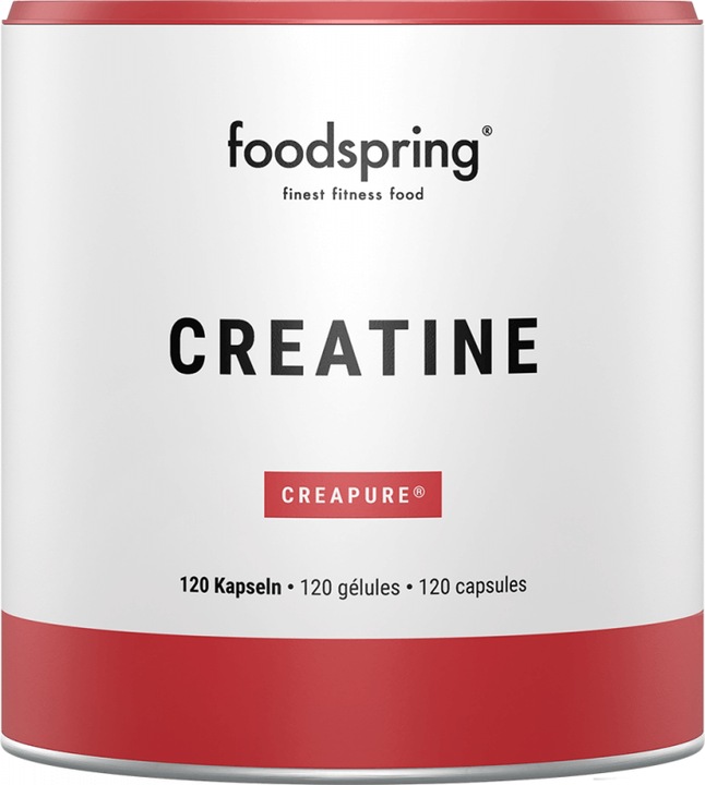 Actual product image Foodspring Creatine (1 Piece, Capsules, 108 g)