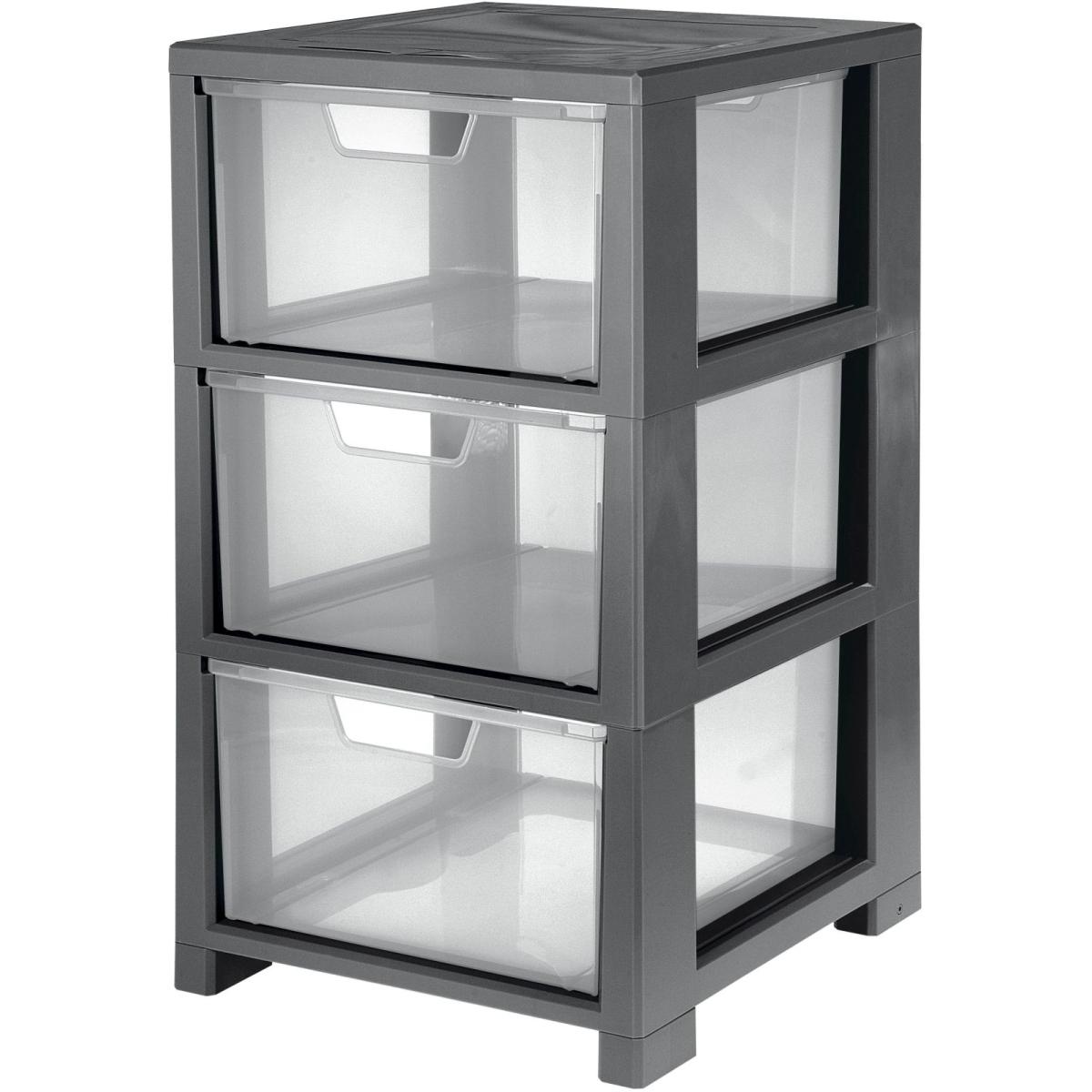 Cep, Aufbewahrungsbox, Schubladensystem (35 x 35 x 59.5 cm, 14 l)