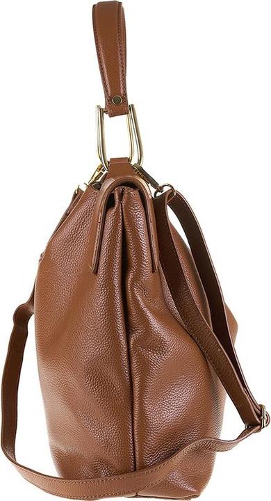 Actual product image Pierre Cardin **Damen Umhängetasche Made In Italy - Modell Lyra Elite - 100% Leder** - 33.0 X 30.0 X 12.0 Cm