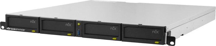 Image du produit Tandberg Data Tandberg RDX QuikStation 4 RM 4-bay, 4x 1Gb Ethernet, removable disk array, 1U rackmount