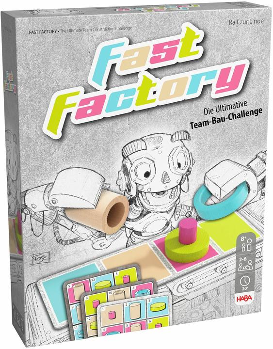 Produktbild Haba Fast Factory (d) (Deutsch, 2 - 6 Spieler)