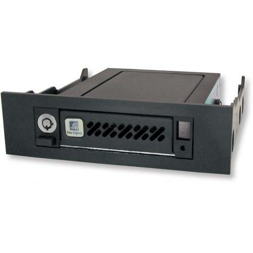 CRU Data Express DE50 SAS/SATA 6G - Schwarz - ABS Synthetik - Metall - FCC - CE, Storagesystem