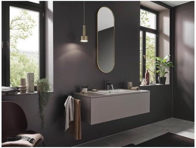 Immagine prodotto hansgrohe HG EH-WT-MI TALIS E 110 senza scarico a scomparsa Cromo nero spazzolato