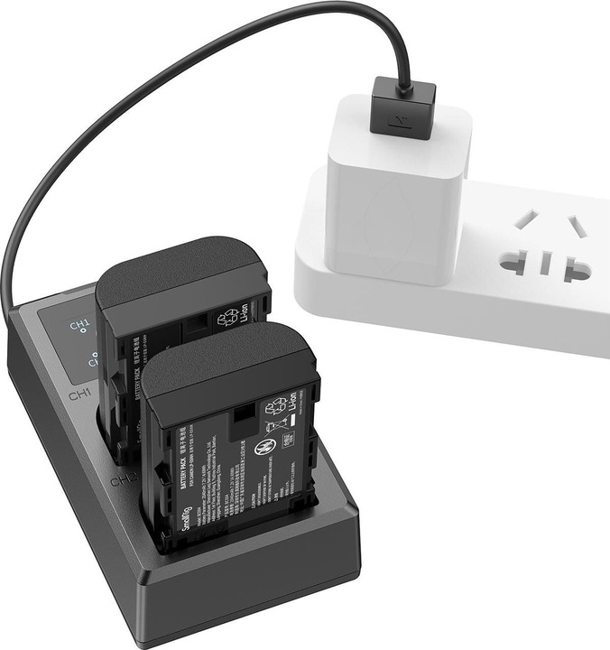 Image du produit SmallRig LP-E6NH Kit batterie et chargeur pour appareil photo 3821 (Batterie)