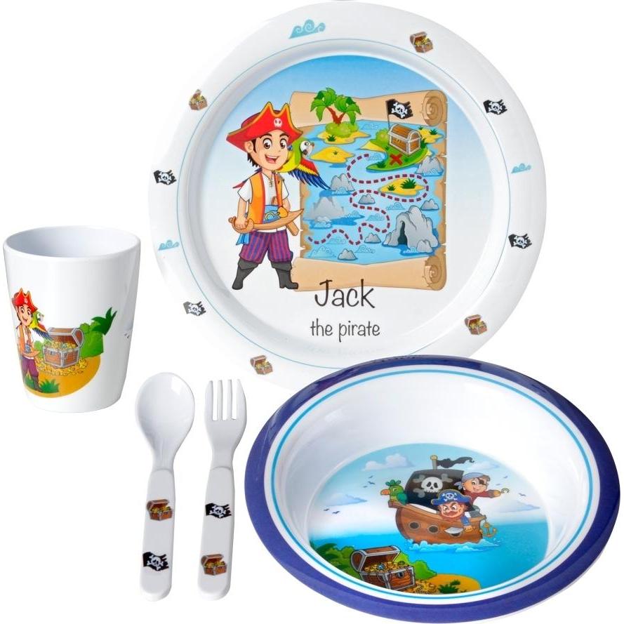 Brunner, Stoviglie + posate per bambini, JACK 3+