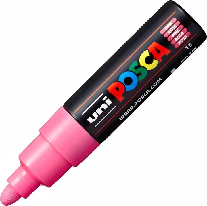 Produktbild Posca Medium Marker PC-7M (Rosa, 5.50 mm, 1 x)