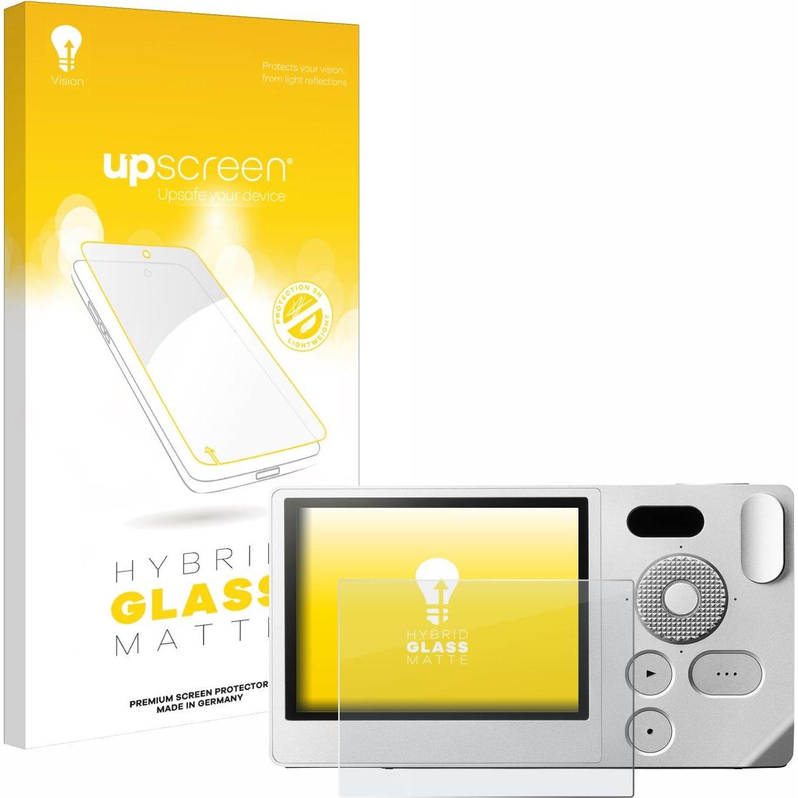 upscreen Schutzglas Schutzfolie Displayschutz Display Schutz Glas Folie matt (Displayschutz), Kameraschutz