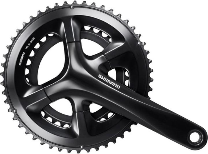 1 Shimano Road FC-RS510 crankset 2x11s 52-36T