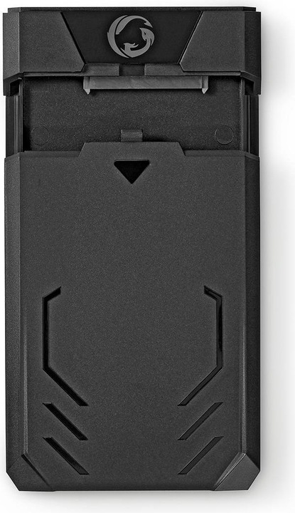 Immagine prodotto Nedis Contenitore per disco rigido da 2,5 pollici SATA II connessione USB 3.1 USB Type-A Alluminio / (2.5")