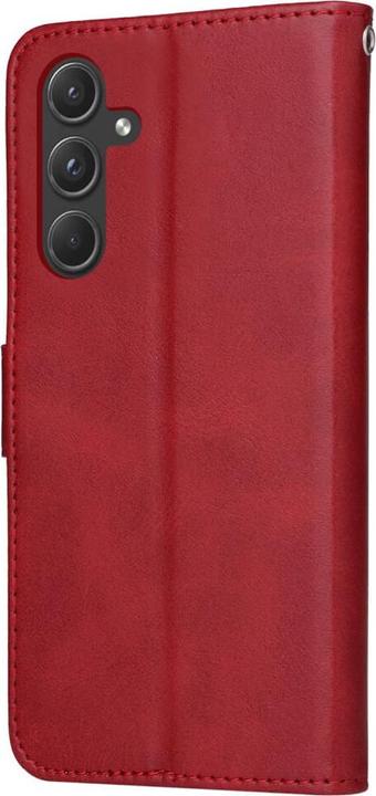 Produktbild Cover-Discount Galaxy A55 - Premium Handyhülle Etui rot (Samsung Galaxy A55)