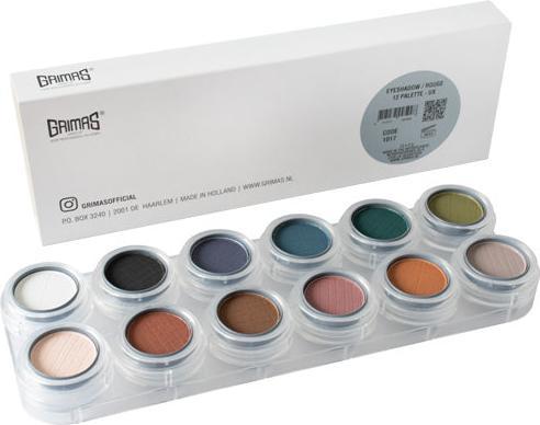 Actual product image Grimas Eyeshadow Palette UX (Pallet 12 UX)