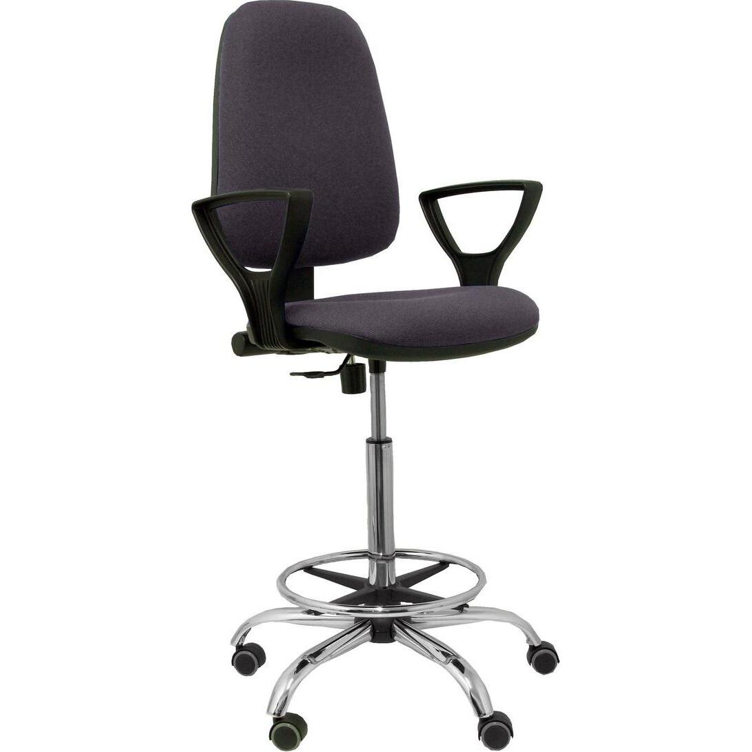 Piqueras y Crespo, Hocker + Pouf, Hocker Sierra CP P&C 0B8CRRP Dunkelgrau