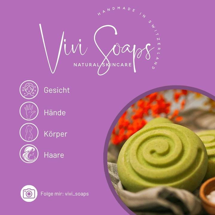 Actual product image Vivi Soaps Haarseife Avocado (Hard soap)