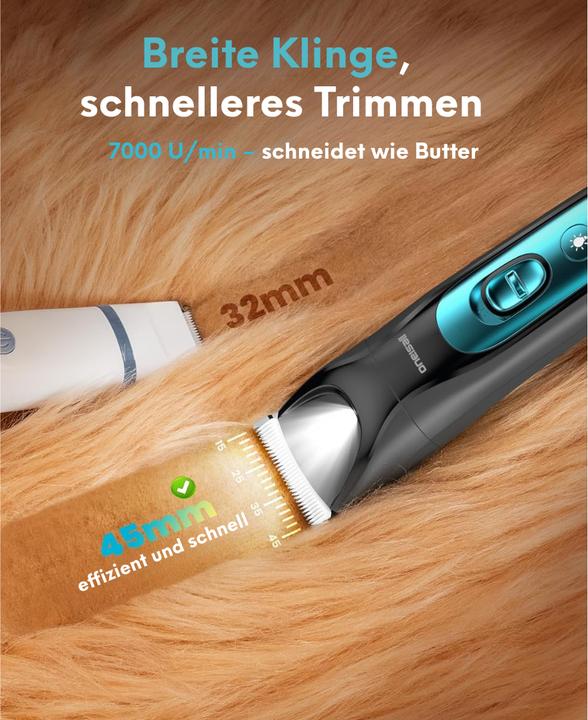 Produktbild Oneisall 4in1 Leise Schermaschine mit LED-Licht (Katze, Hund)