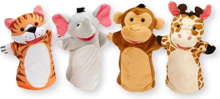 Melissa & Doug Zoo Friends Hand Puppets