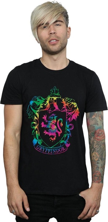 Immagine prodotto Gryffindor Crest Tie Dye Infill Maglietta Uomo (5XL)