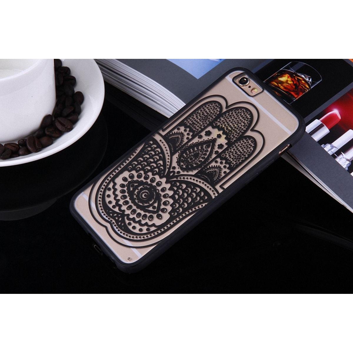 Thumbnail - König Design Handyhülle für Samsung Galaxy S6 Edge Schutzcase Backcover Bumper Etuis Schwarz (Samsung Galaxy S6 Edge), S...