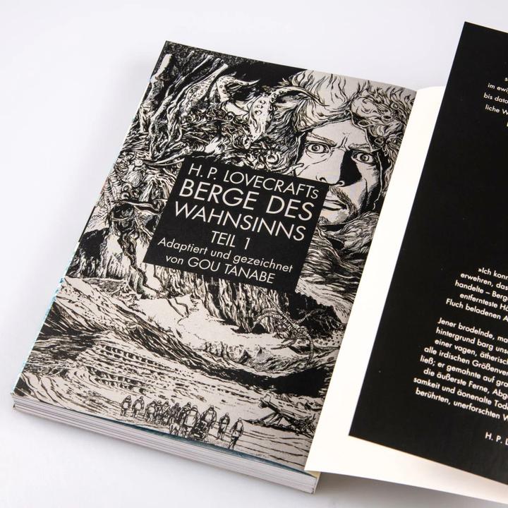 Actual product image H.P. Lovecrafts Berge des Wahnsinns 1 (German, Gou Tanabe, 2020)