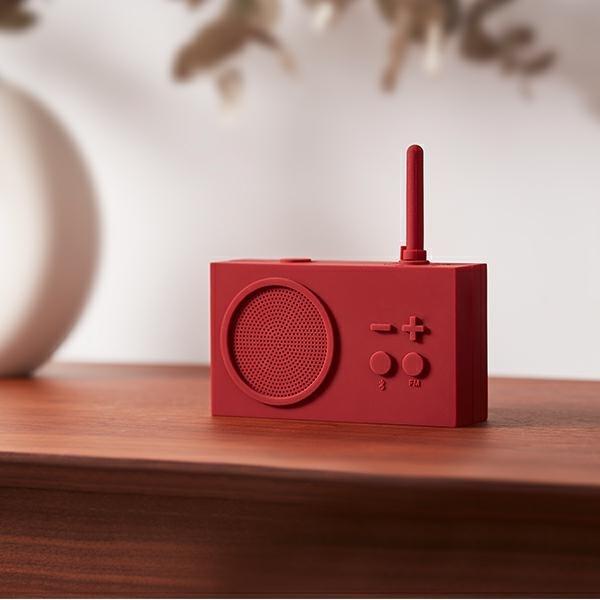 Immagine prodotto Lexon TYKHO 3 BT/FM rosso scuro (FM, Bluetooth)