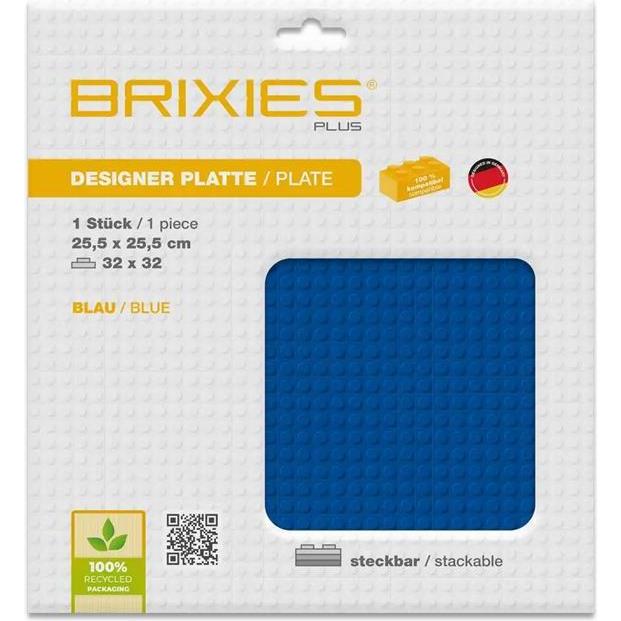 Thumbnail - Brixies Bauplatte 32x32 Basic blau