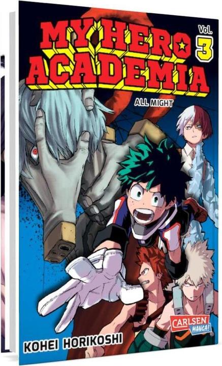 Actual product image My Hero Academia, Band 3 (German, Kohei Horikoshi, 2016)