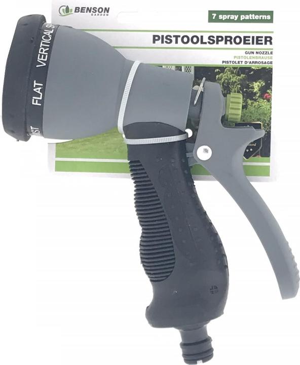 Actual product image Benson Garden Gun nozzle 7 function