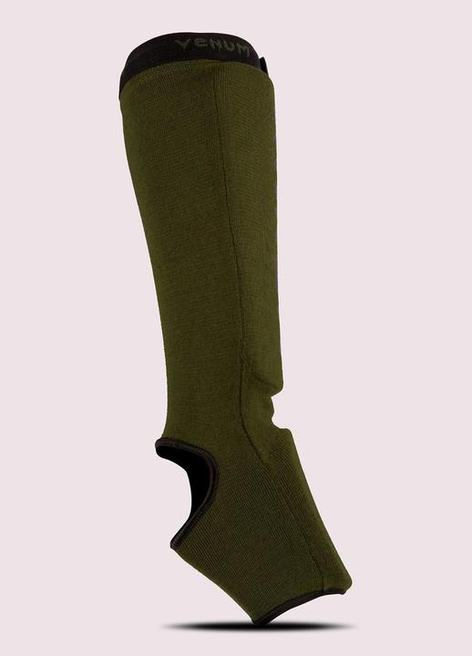 Image du produit Venum Kontact Shin Guards - Khaki/Black (L)