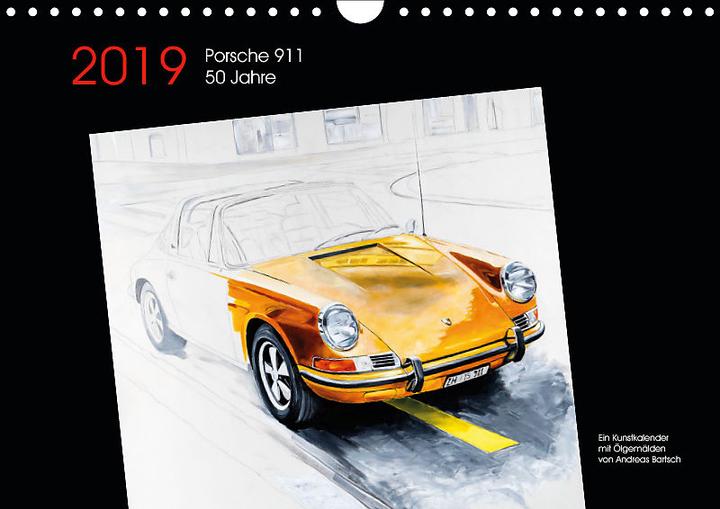 Actual product image 50 years of the Porsche 911 (Wall calendar 2019 DIN A4 landscape)