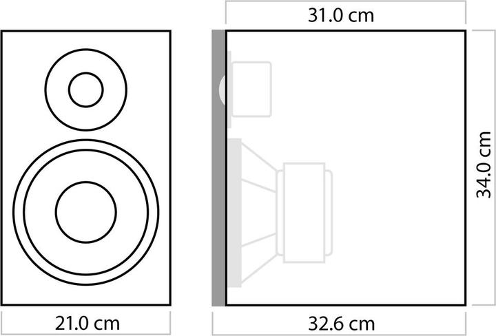Actual product image Nubert nuBoxx B-40 (1 pair, 220 W)