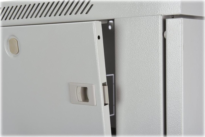 Produktbild Digitus 48,3cm 19Zoll Wandschrank 9HE SoHoline RAL7035 grau ohne Boden 505mmx600mmx450mm (9 HE, 19 Zoll Rack)