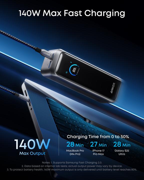 Produktbild Anker Prime (26250 mAh, 140 W, 99.75 Wh)
