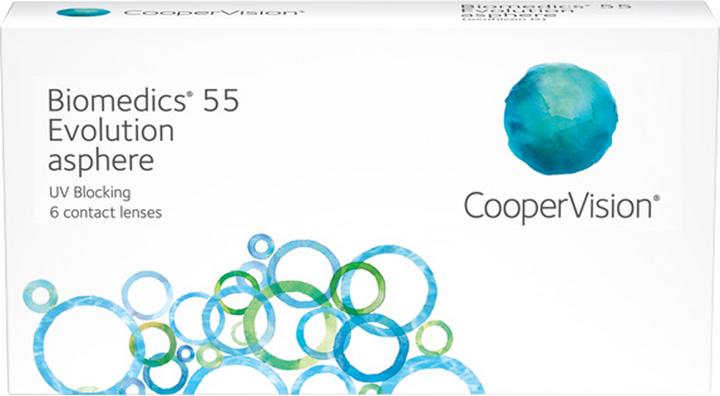 Produktbild Biomedics 55 Evolution (-3.5, Monatslinse, 6 Stück, Sphärisch)